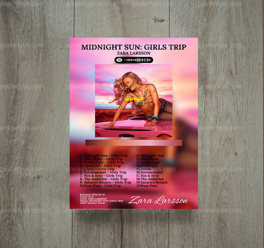 Midnight Sun - Wall Mockup