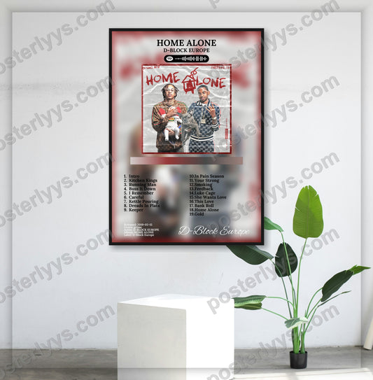 Home Alone (Azi'S Version) - Wall Mockup