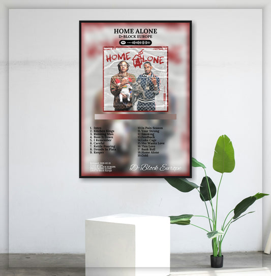 Home Alone (Azi'S Version) - Wall Mockup
