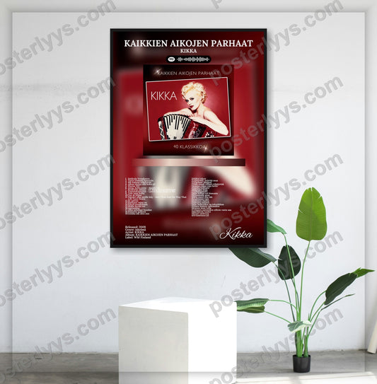 Kaikkien Aikojen Parhaat -- 40 Klassikkoa! - Wall Mockup