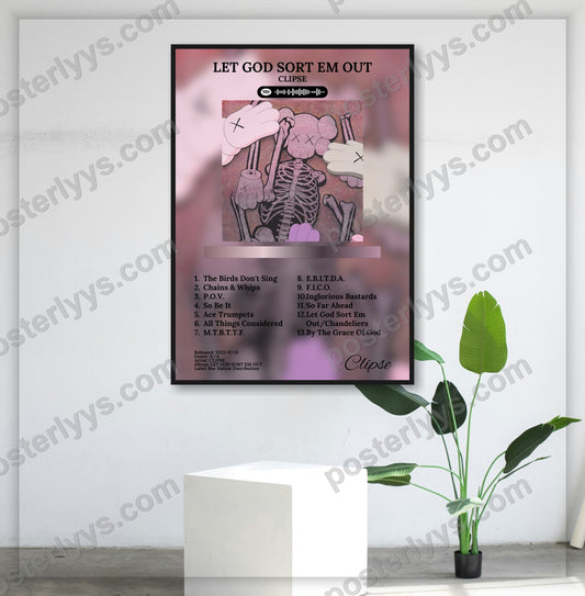 Let God Sort Em Out - Wall Mockup