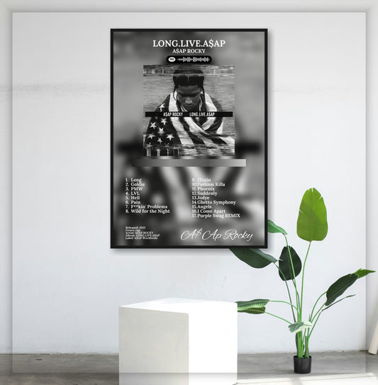 Long.Live.A$Ap - Wall Mockup