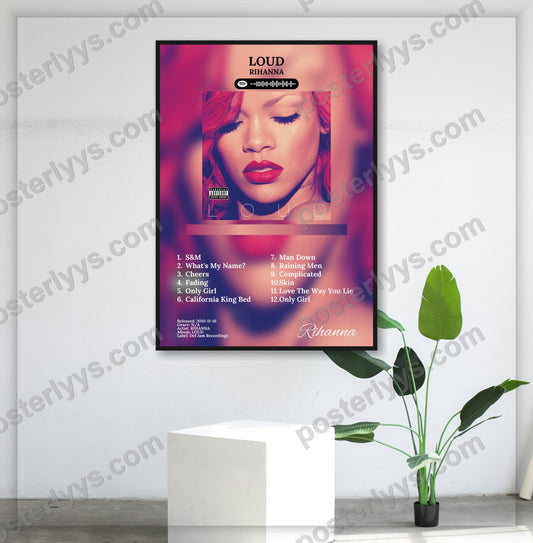 Loud - Wall Mockup