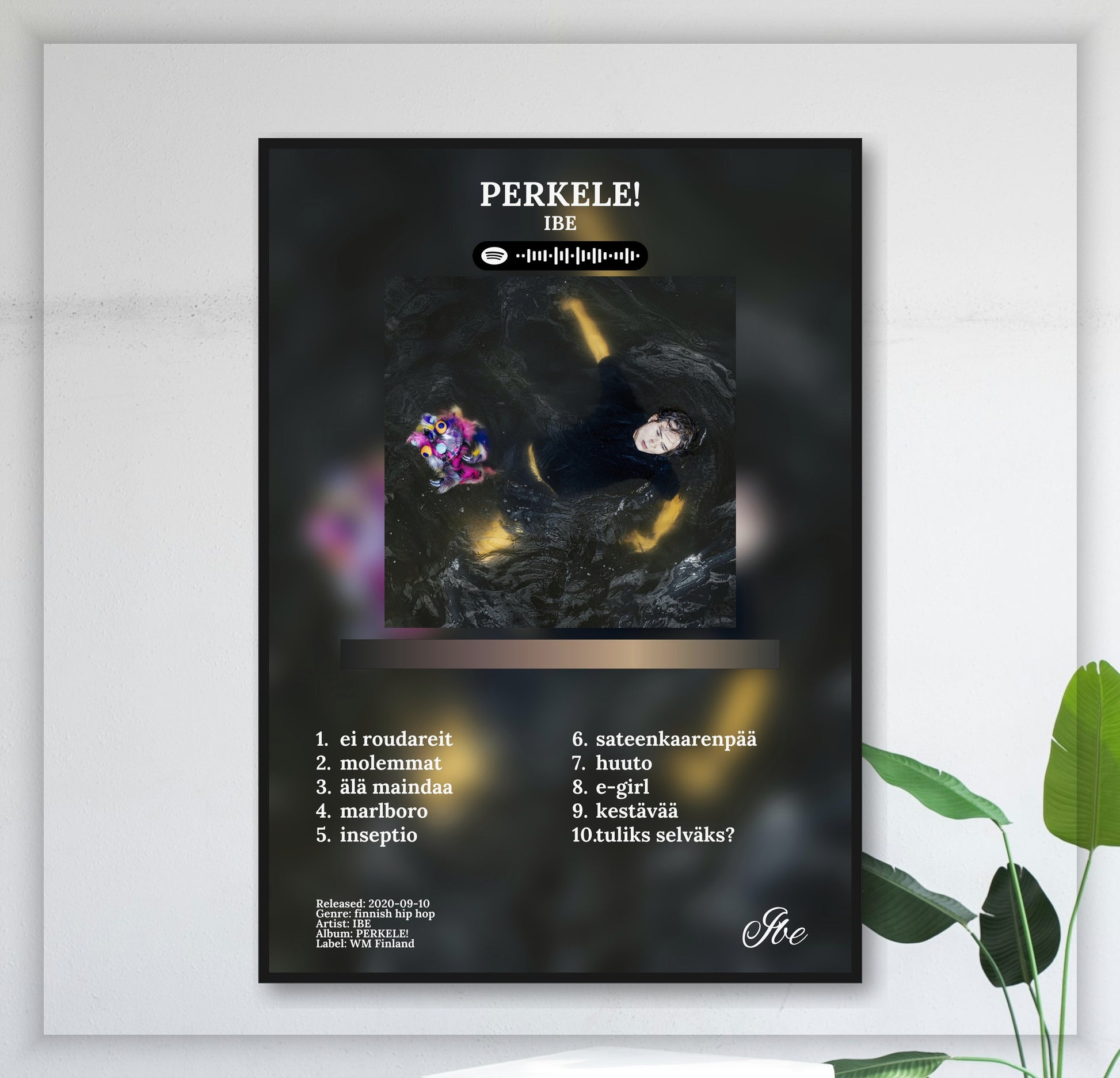 Perkele - Wall Mockup