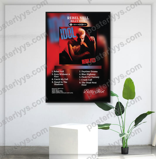 Rebel Yell - Wall Mockup