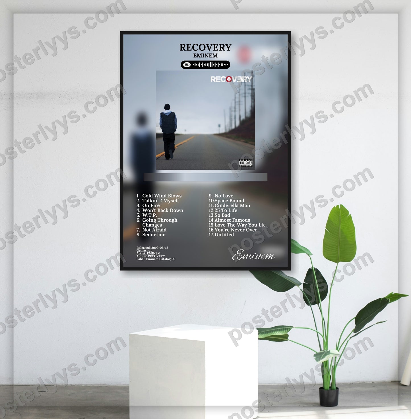 Recovery - Wall Mockup