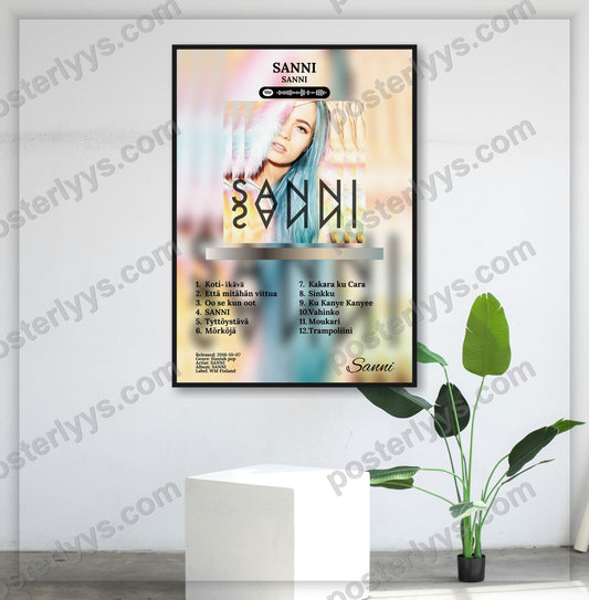 Sanni - Wall Mockup