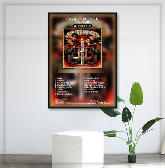 Savage Mode 2 - Wall Mockup