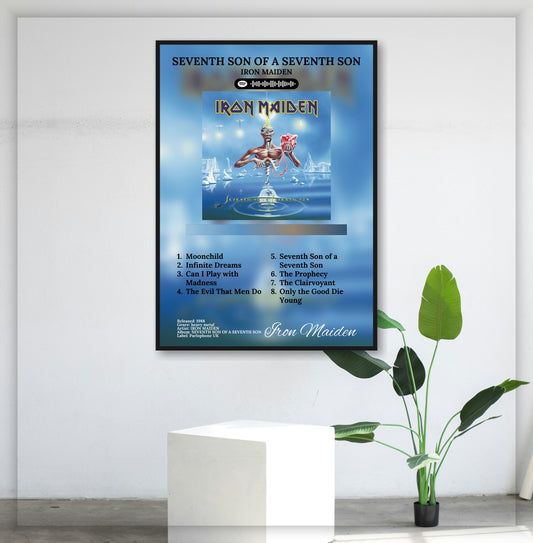 Seventh Son Of The Seventh Son - Wall Mockup