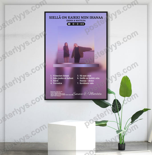 Siellä On Kaikki Niin Ihanaa - Wall Mockup