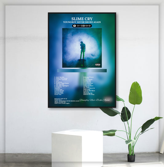 Slime Cry - Wall Mockup