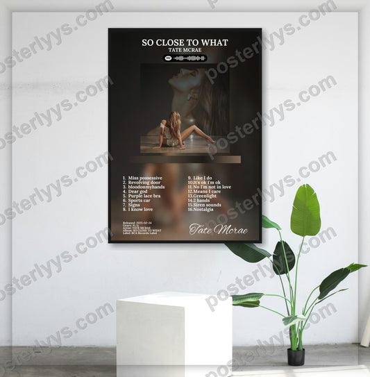 So Close To What - Wall Mockup