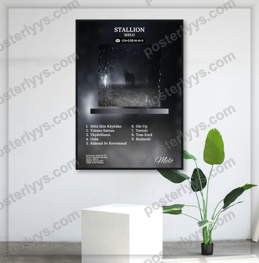 Stallion - Wall Mockup