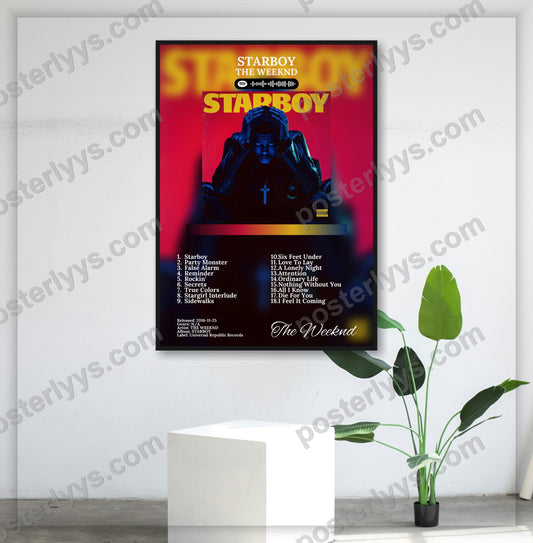 Starboy - Wall Mockup