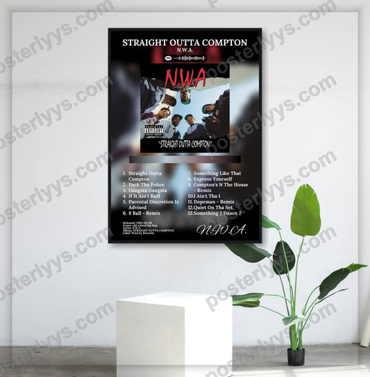Straight Outta Compton - Wall Mockup