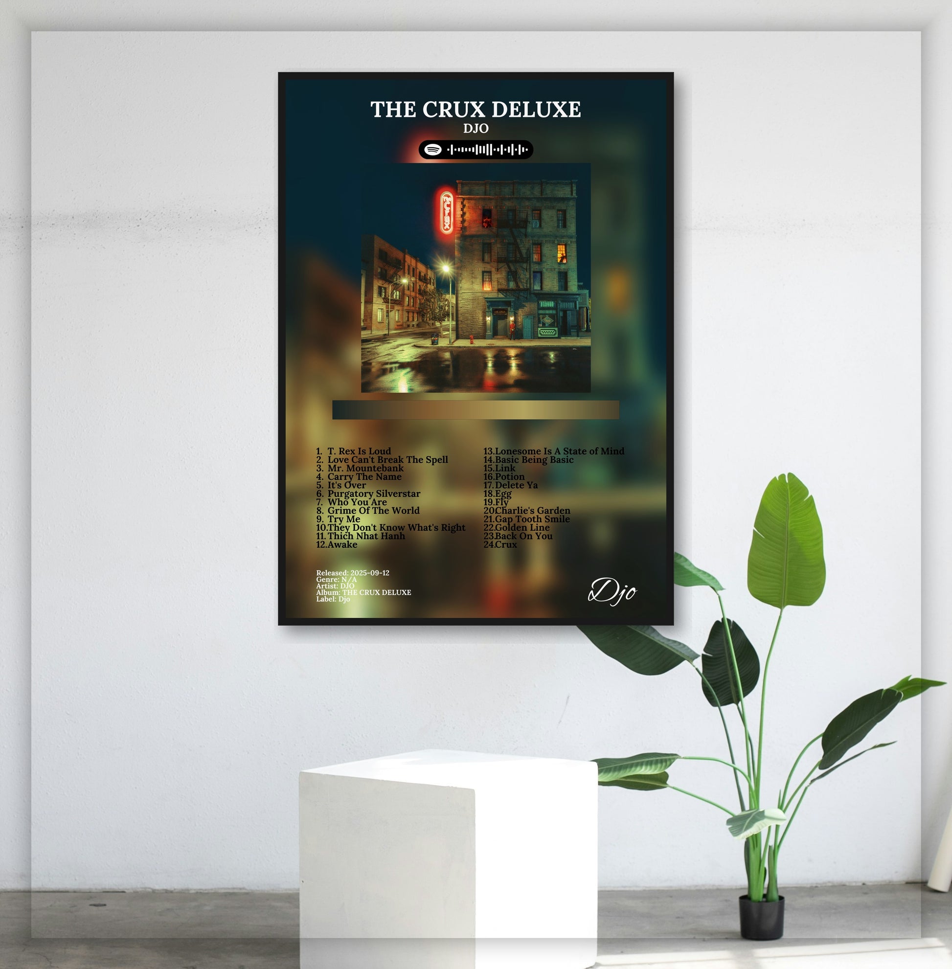 The Crux Deluxe - Wall Mockup