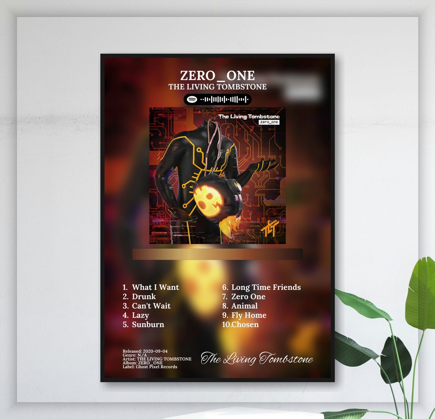 Zero_One - Wall Mockup